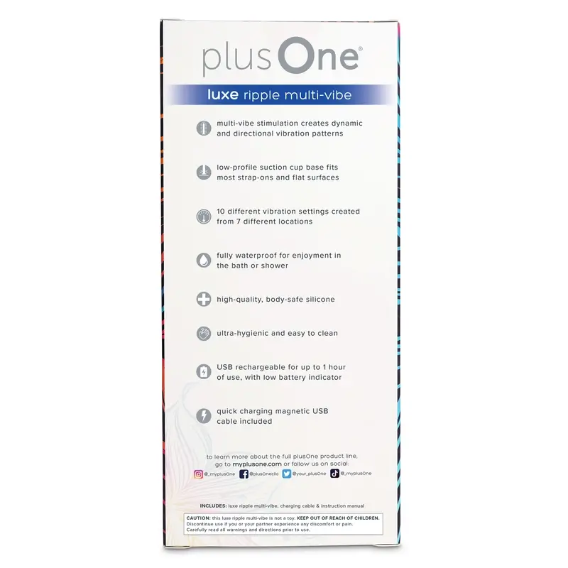 Plusone Luxe Ripple Multi-Vibe , 1 unidades - Image 9