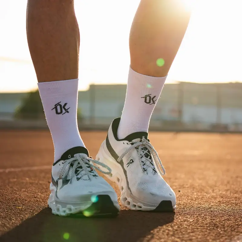 Podoks Calcetines Running Alto H5 Blanco - Image 9