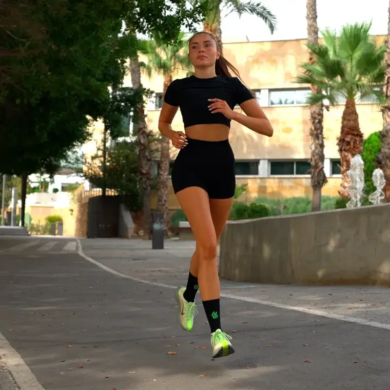 Podoks Calcetines Running Alto H5 Negro - Image 9
