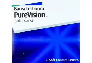 Purevision Lentillas Esféricas Mensuales , 6 unidades - +0.50, 8.6, 14.0