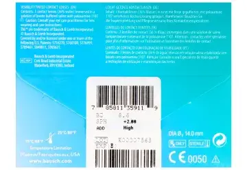 Purevision Lentillas Multifocales Mensuales , 3 unidades - +1.00, 8.6, Baja, 14.0 - Image 4