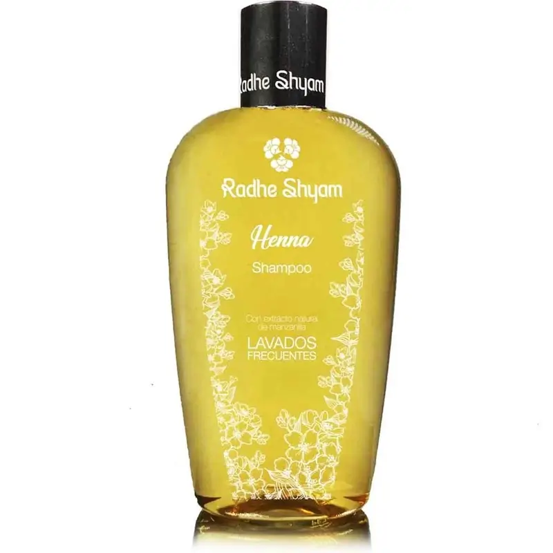 Radhe Shyam Champu Henna Lavados Frecuente , 250 ml