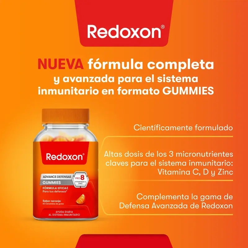 Redoxon Advance Defensas , 60 caramelos de goma - Image 4