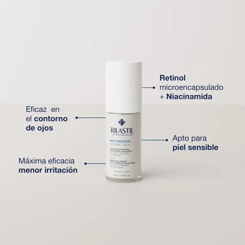 Rilastil Multirepair Retinol Tech Serum, 30 ml - Image 3