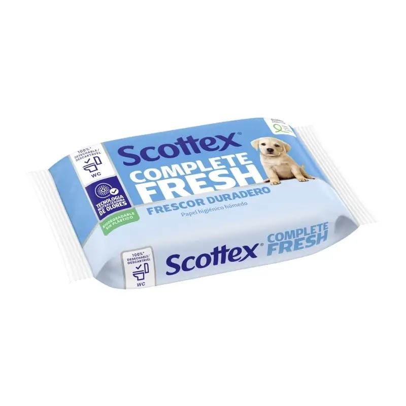 Scottex Fresh Papel Higiénico Húmedo , 38 unidades - Image 2