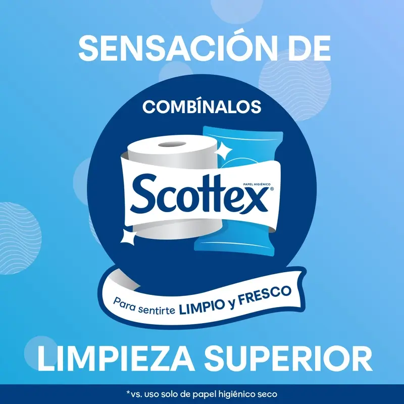 Scottex Fresh Papel Higiénico Húmedo , 74 unidades - Image 7