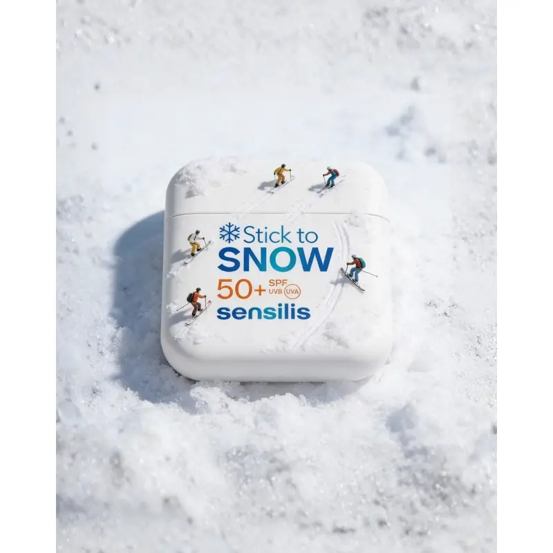 Sensilis Photocorrection Snow Stick Spf50+ , 10gr - Image 3