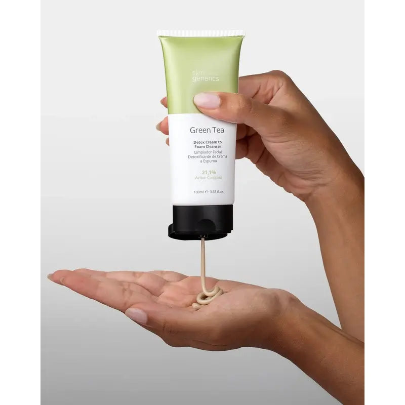 Skin Generics Green Tea Cream To Foam Cleanser 20,1% - Image 4