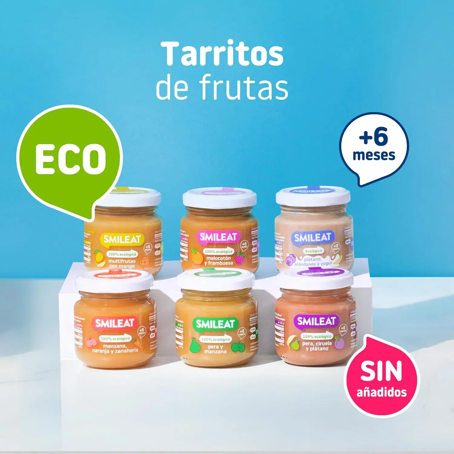 Smileat Tarrito Tres Frutas, 130 gr - Image 4