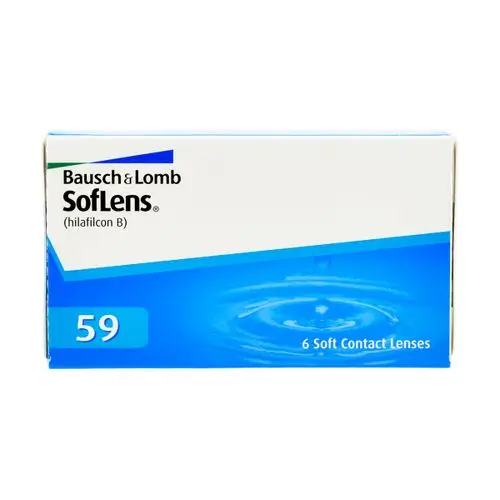 Soflens 59 Lentillas Esféricas Mensuales , 6 unidades - -3.75, 8.6, 14.2