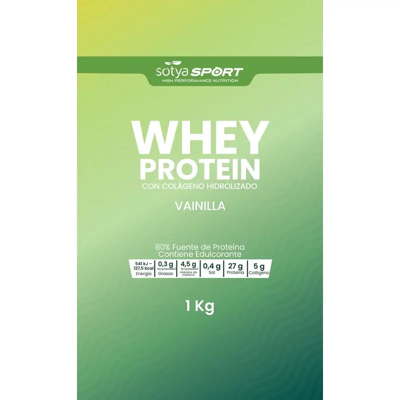 Sotya Whey Protein Vainilla Doypack , 1000 gr - Image 3