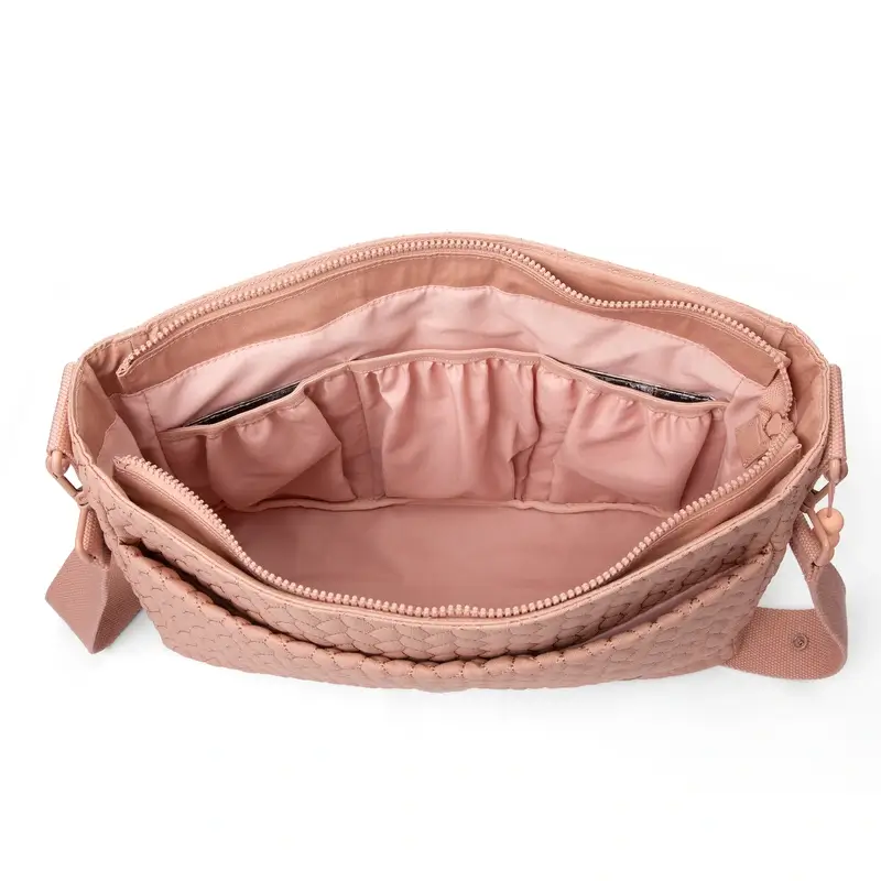 Suavinex Bolso Maternidad Bandolera, Rosa - Image 3