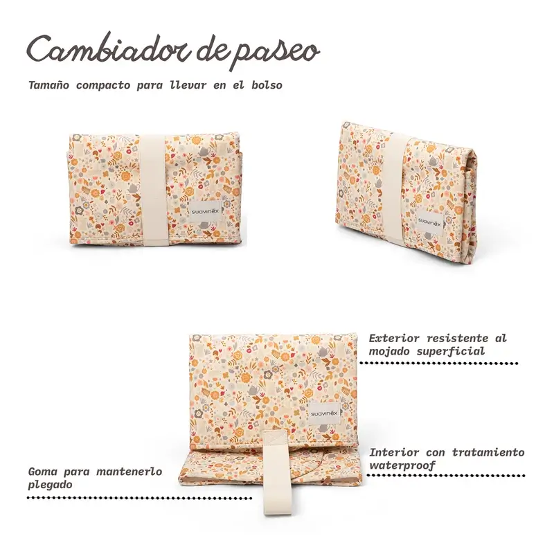 Suavinex Cambiador Portátil, Rosa - Image 4