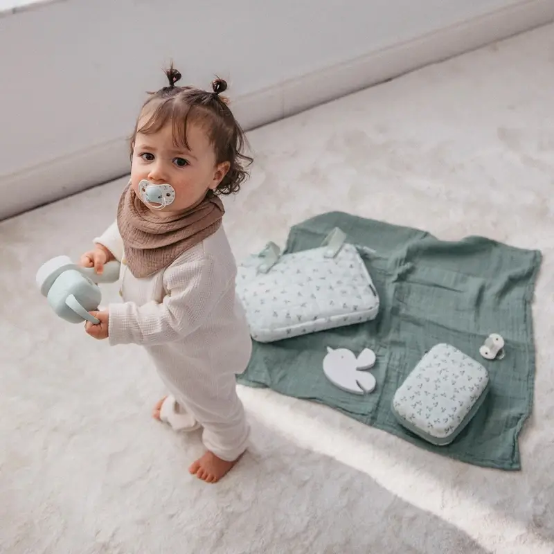 Suavinex Canastilla Baby Care Mini Bag Verde - Image 5