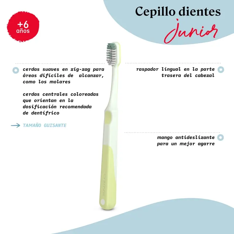 Suavinex Cepillo De Dientes Infantil +6 Años, Rosa - Image 7