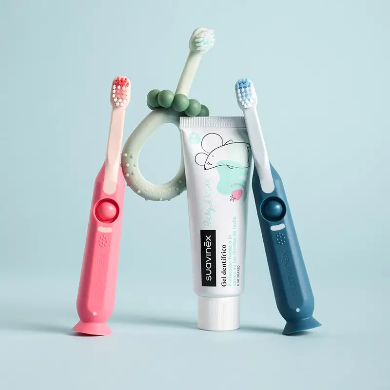 Suavinex Cepillo De Dientes Infantil De 2 A 6 Años, Rosa - Image 8