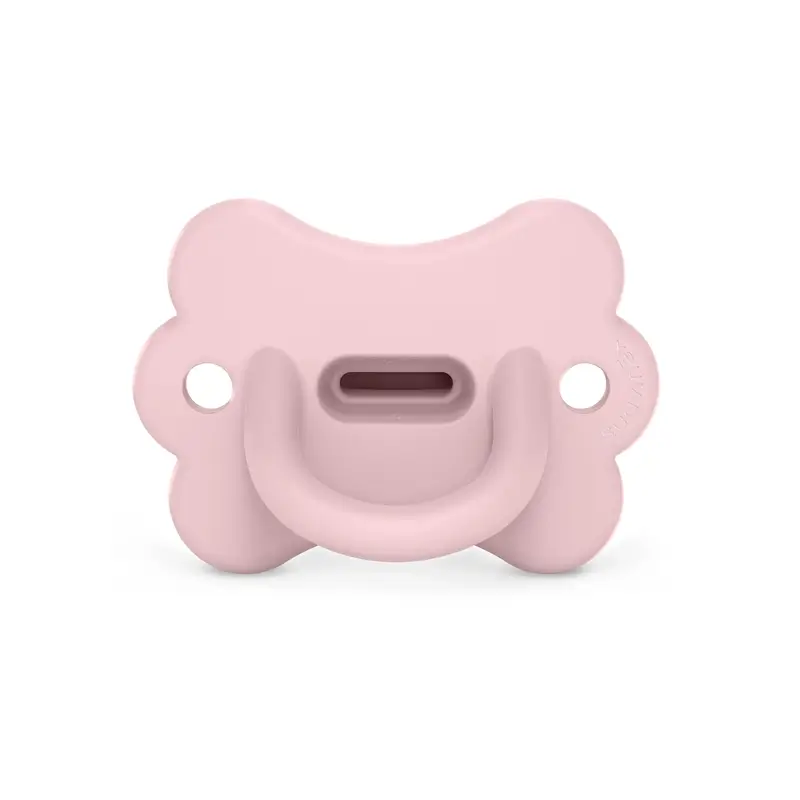 Suavinex Chupete Todo Silicona Fisiológico Sx Pro, 0/6 Meses, Mariposa Rosewater