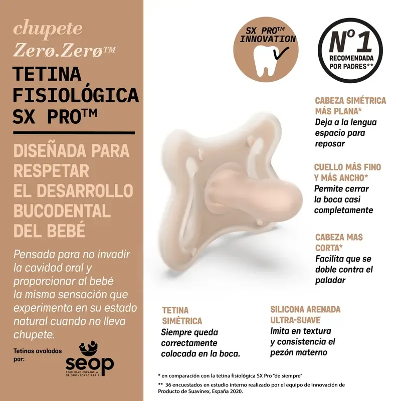 Suavinex Chupete Zero Zero, -2/2 Meses, Medium - Image 7