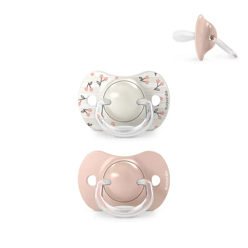 Suavinex Chupetes Tetina Sx Pro 0/6 Meses Birdies Rosa, 2 unidades - Image 2