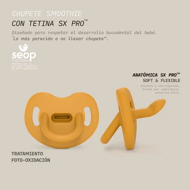 Suavinex Chupetes Tetina Sx Pro 6/18 Meses Colour Essence Teja - Image 4