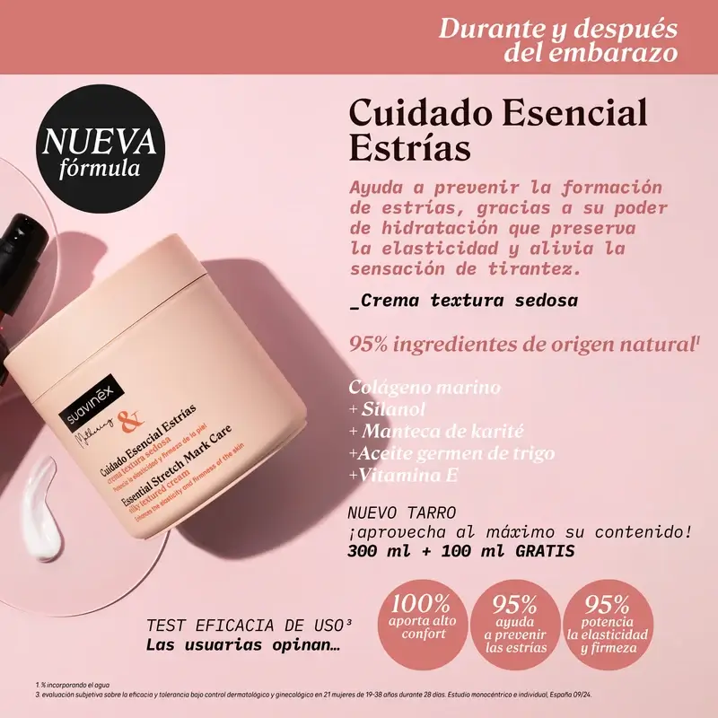Suavinex Crema Antiestrías Embarazo, 400 Ml - Image 6