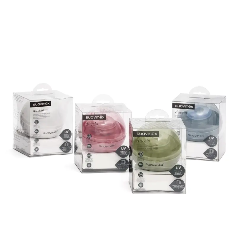 Suavinex Esterilizador De Chupetes Uv Duccio, Rosa - Image 5
