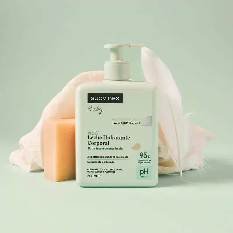Suavinex Leche Corporal Hidratante Para Bebés, 500 Ml - Image 11
