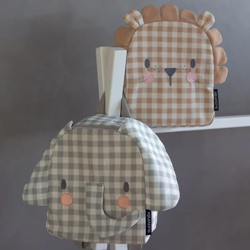 Suavinex Mochila Guardería, Elefante Gris - Image 4