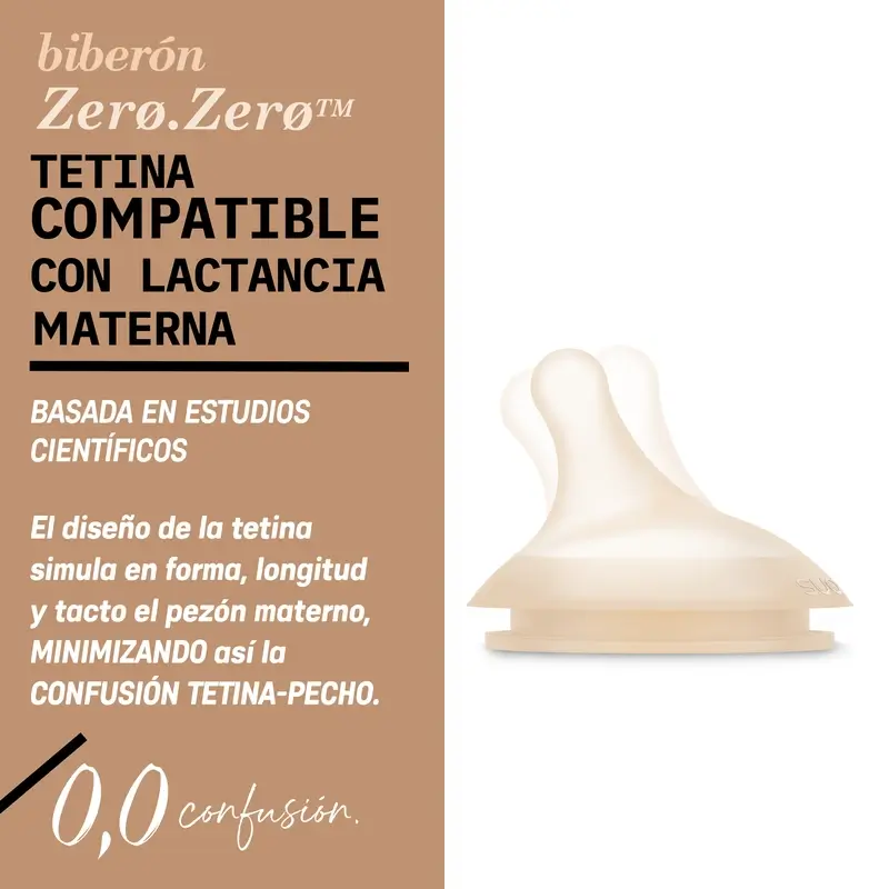 Suavinex Pack 2 Tetinas Zero Zero Flujo Adaptable (A), +0 Meses, Medium - Image 7