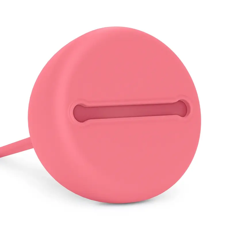Suavinex Portachupetes De Silicona Con Asa, +0 Meses, Fuchsia - Image 2