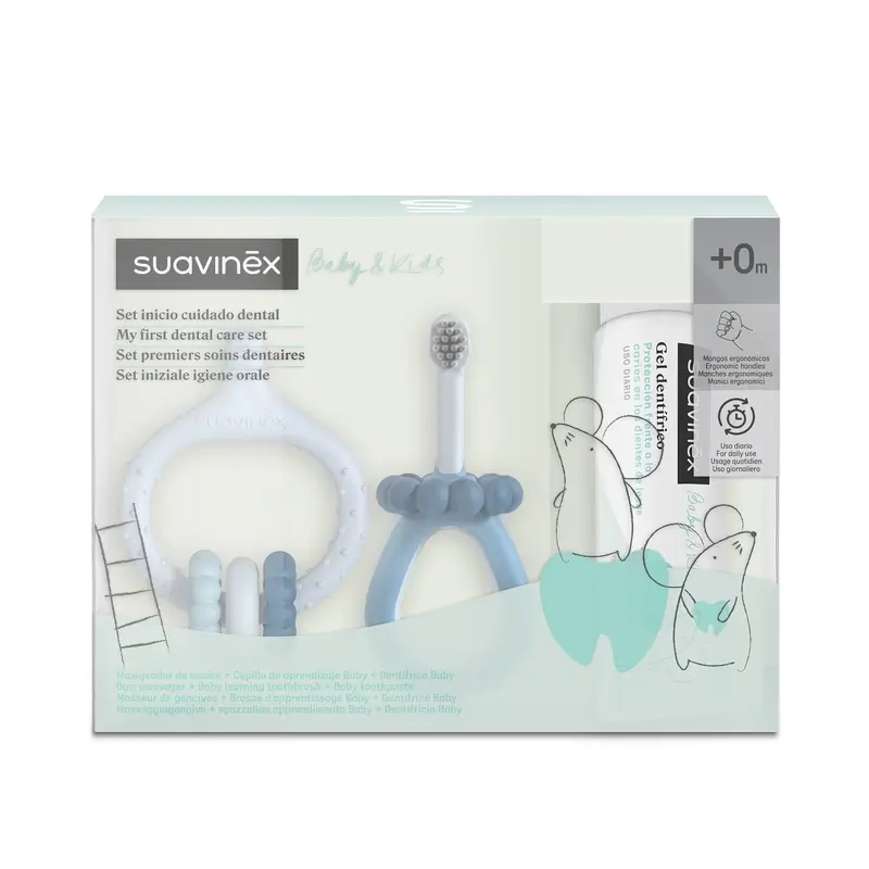Suavinex Set Inicio Cuidado Dental +0 Meses, Azul - Image 2