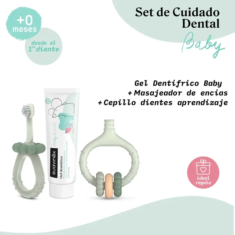 Suavinex Set Inicio Cuidado Dental +0 Meses, Verde - Image 4