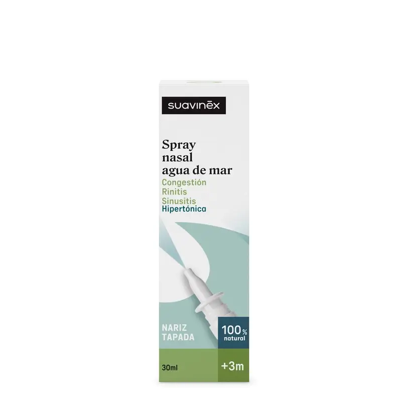 Suavinex Spray Nasal Descongestionante Para Bebés +3 Meses, 30 ml - Image 2