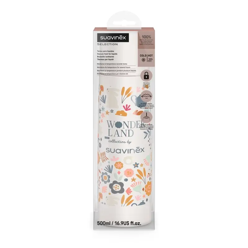 Suavinex Termo Líquidos 500 Ml, Wonderland Flores - Image 2
