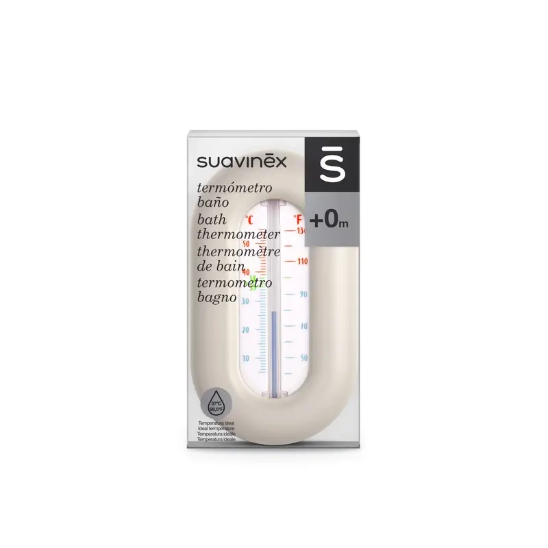 Suavinex Termómetro De Bañera Diseño Wild&Free Gris - Image 3