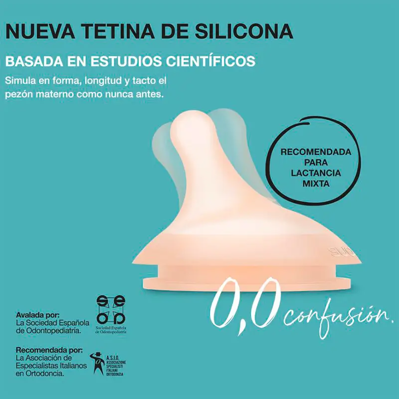 Suavinex Tetina Anticólico Flujo L Silicona, 2 unidades - Image 3