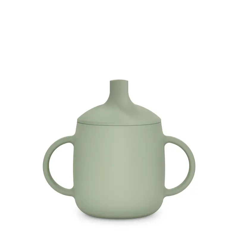 Suavinex Vaso Aprendizaje 3-En-1 De Silicona, +6 Meses, Verde - Image 4