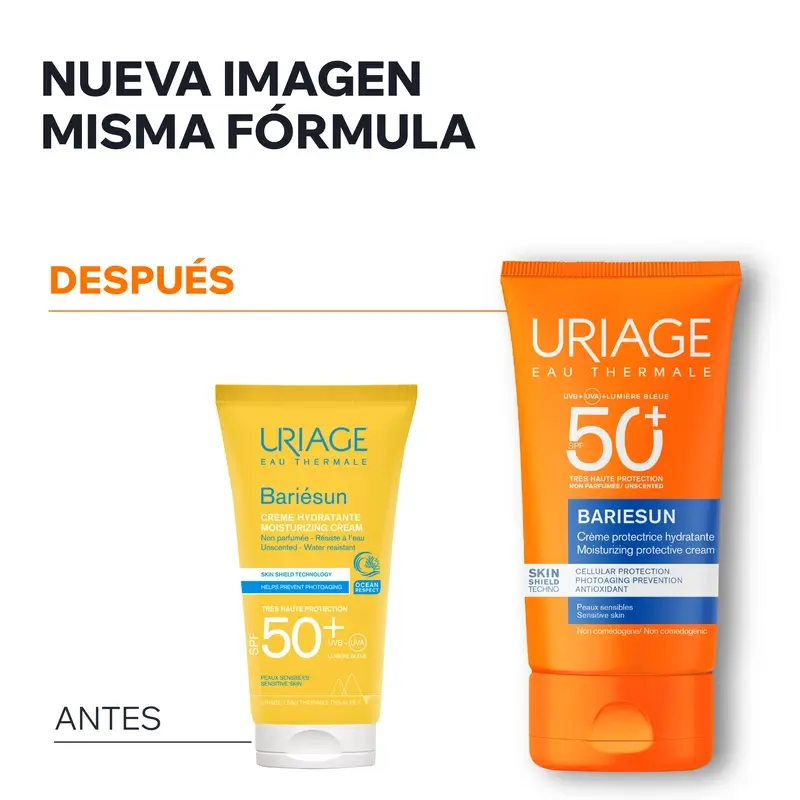 Uriage Bariésun Crema Sin Perfume Spf50+, 50 ml - Image 8
