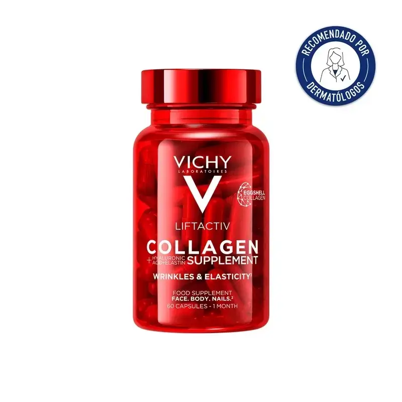 Vichy Liftactiv Colágeno Antiedad Con Vitaminas Y Minerales, 3X60 Cápsulas - Image 3