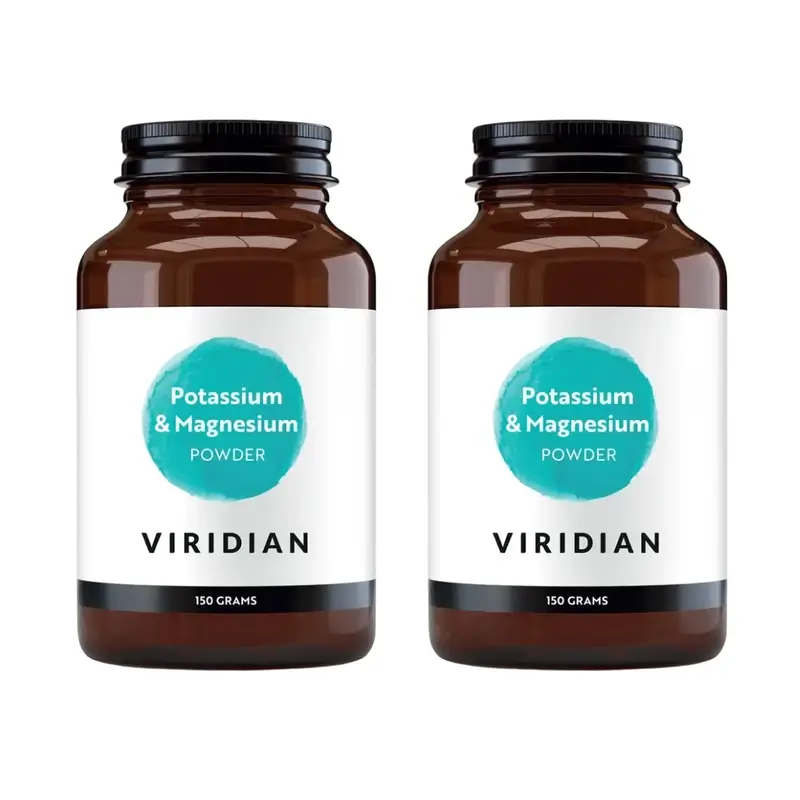 Viridian Potasio Magnesio Citrato Polvo , 2X150 Gr
