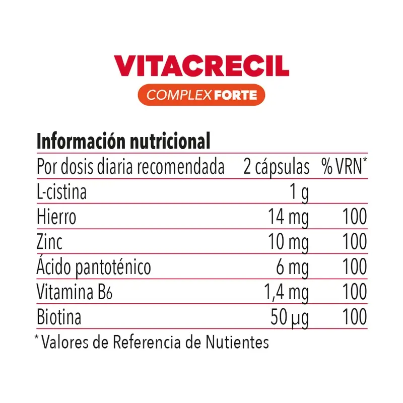 Vitacrecil Complex Forte, Pack 3 x 90 cápsulas - Image 6