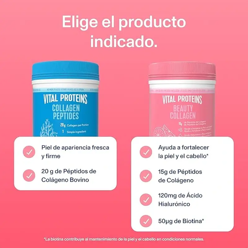Vital Proteins Pack colágeno neutro y beauty collagen fresa limon - Image 11