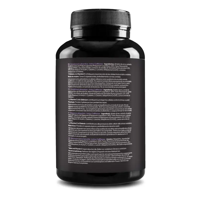 Zenement Antiox Cellrenew, 90 cápsulas veganas - Image 3