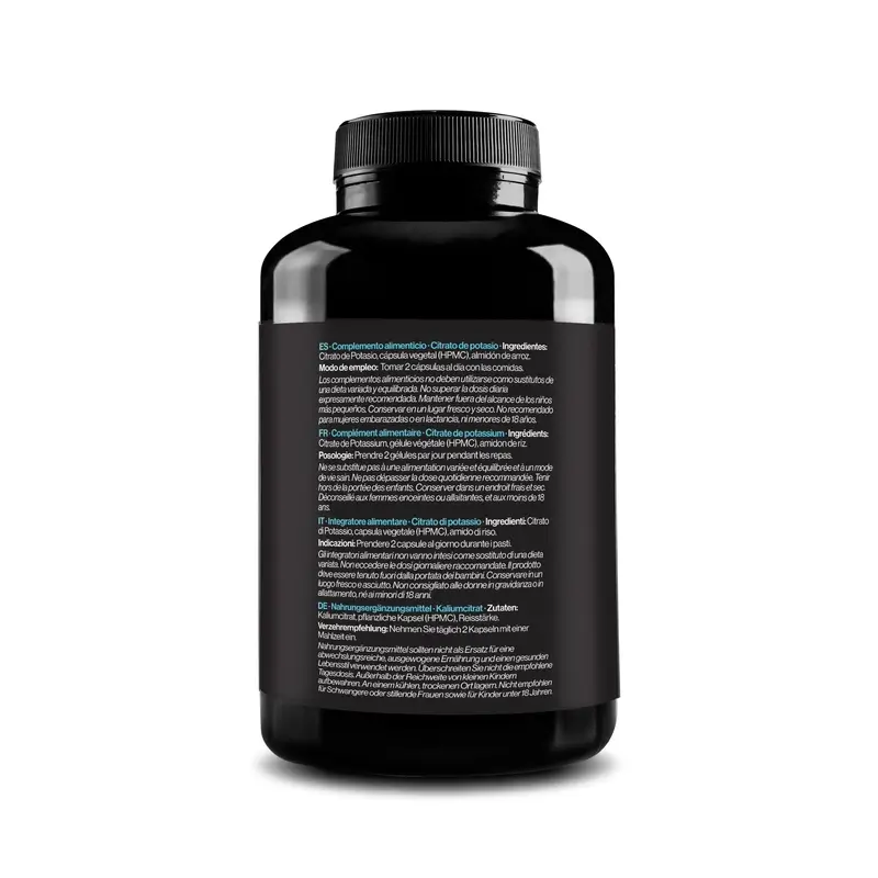 Zenement Citrato De Potasio 2105 Mg, 180 cápsulas veganas - Image 3