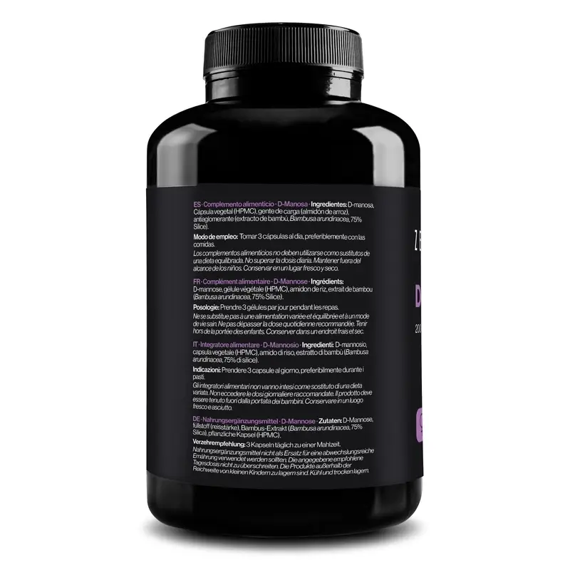 Zenement D-Manosa, 180 cápsulas veganas - Image 3