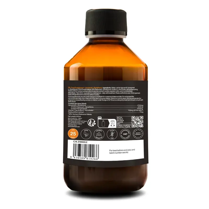 Zenement L-Glutatión Liposomal, 250 ml ml - Image 2