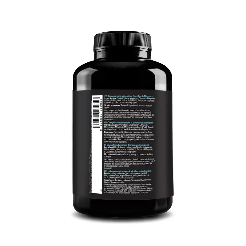 Zenement Magnesio Complex 5 En 1, 180 cápsulas veganas - Image 3