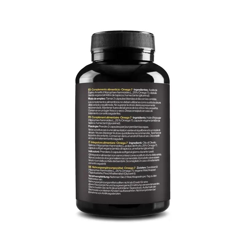 Zenement Omega-7, 120 cápsulas blandas veganas - Image 3