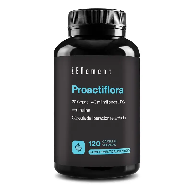 Zenement Proactiflora, 120 cápsulas veganas