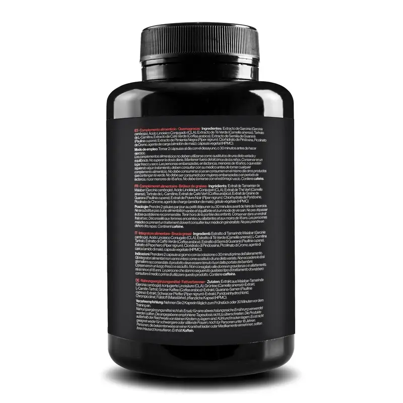 Zenement Quemagrasas Con Té Verde, L-Carnitina, Yerba Mate, Cla Y Café Verde, 120 cápsulas veganas - Image 3